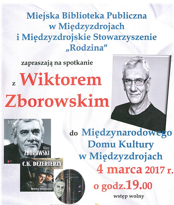 „Mistrzowskie czytanie” z Wiktorem Zborowskim