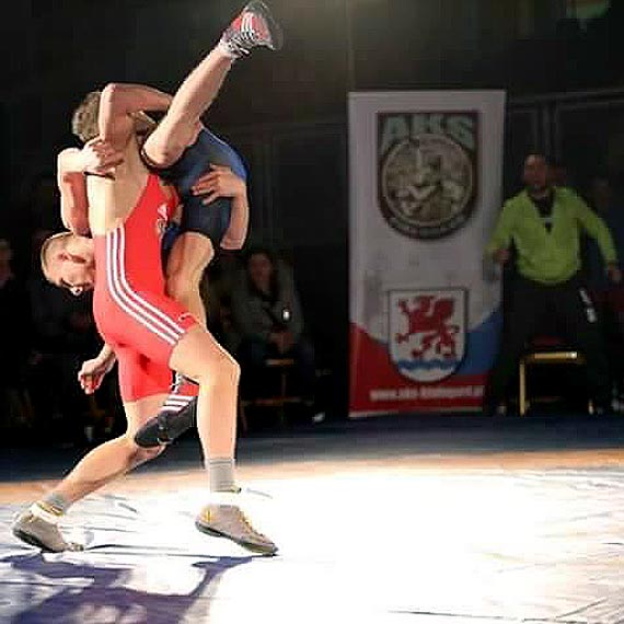 Kordian Skrzyski srebrnym medalist Pucharu Polski w zapasach  