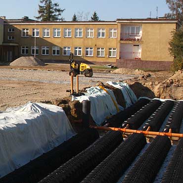 Koczewo: Trwa budowa orlika