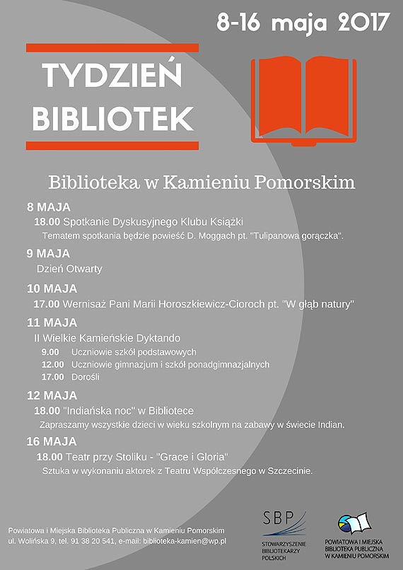 Tydzie Bibliotek w Kamieniu Pomorskim