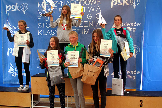 Weronika Jaroszek w kadrze na Mistrzostwa Europy w klasie Optimist w Bułgarii