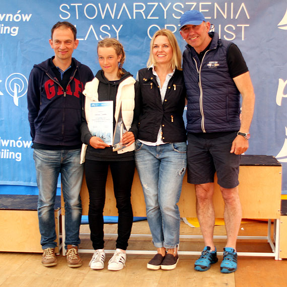 Weronika Jaroszek w kadrze na Mistrzostwa Europy w klasie Optimist w Bułgarii