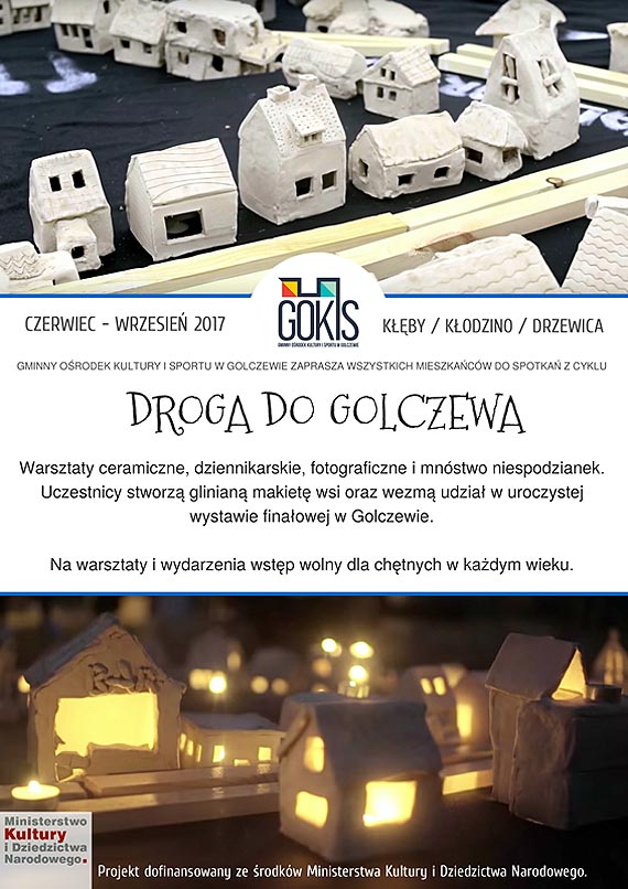 Kreatywny szlak do Golczewa. Ruszają otwarte warsztaty artystyczne w Kłębach, Drzewicy i Kłodzinie