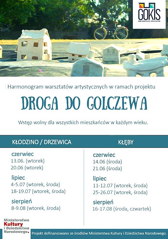 Kreatywny szlak do Golczewa. Ruszają otwarte warsztaty artystyczne w Kłębach, Drzewicy i Kłodzinie