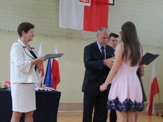 Zako�czenie roku szkolnego w szko�ach prowadzonych przez Powiat