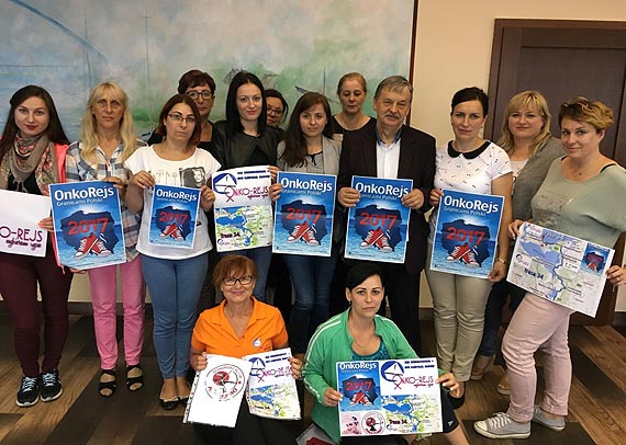 Marsz Onko-Rejs Granicami Polski dotarł do Wolina