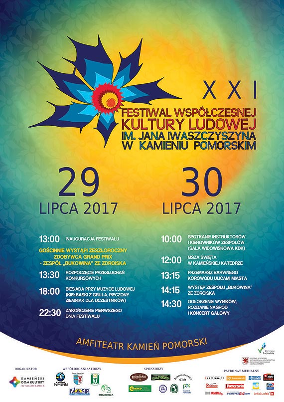 XXI Festiwal Wspczesnej Kultury Ludowej im. Jana Iwaszczyszyna w Kamieniu Pomorskim