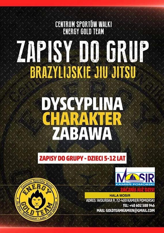 Znamy wakacyjny plan zaj z Brazylijskiego Jiu-Jitsu!