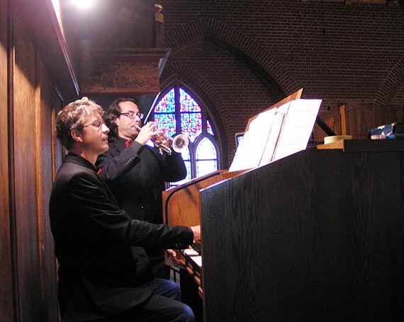 Toccata i fuga d-moll BWV 565 na organach kolegiaty woliskiej w wykonaniu organisty z Lipska