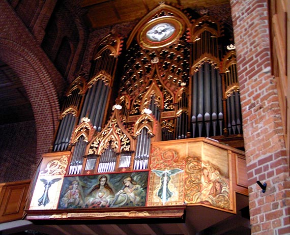 Toccata i fuga d-moll BWV 565 na organach kolegiaty wolińskiej w wykonaniu organisty z Lipska