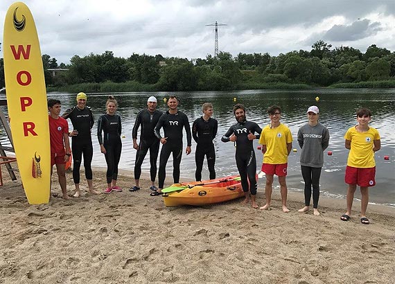 Ratownicy Szczecińskiego WOPR dla Zachodniopomorskiego Hospicjum dla Dzieci i Dorosłych