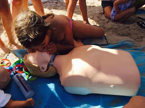 Akcja Trzeźwość nad wodą w Mielnie 5-6.08