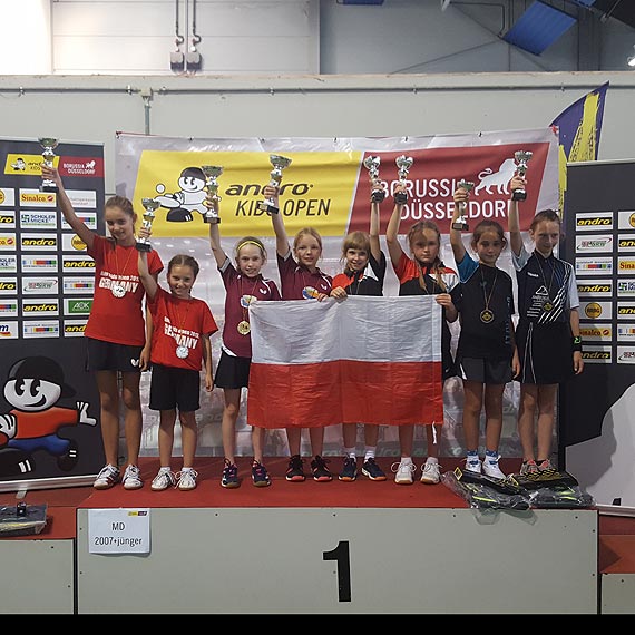 J.Bartkiewicz i O.Osiska  najlepsze w Andro Kids Open w Dusseldorfie