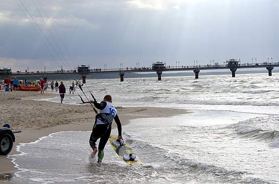 Kitesurfing w Midzyzdrojach 