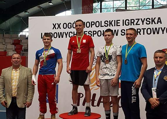 Kordian Skrzyski Mistrzem Polski Juniorw w XX Oglnopolskich Igrzyskach w zapasach  