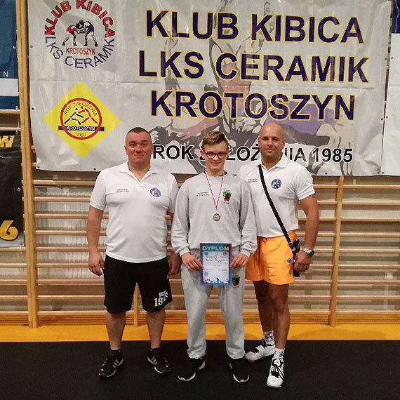 Norbert Przybylski Zotym Medalist  Midzywojewdzkich Mistrzostw  Modzikw w Zapasach 