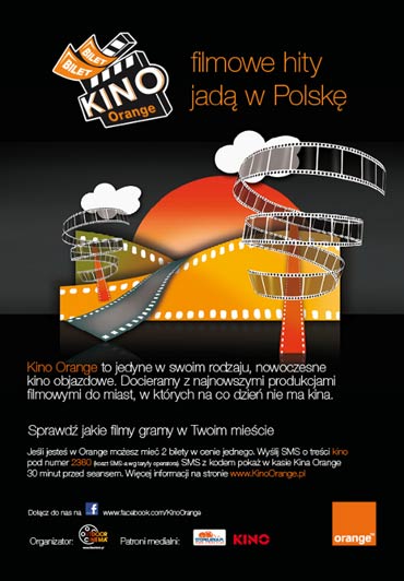 Objazdowe „Kino Orange” rozpoczyna projekcj filmw