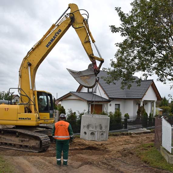 Budowa kanalizacji w Lubinie osiągnęła już półmetek - pod koniec listopada zostanie oddana do użytku