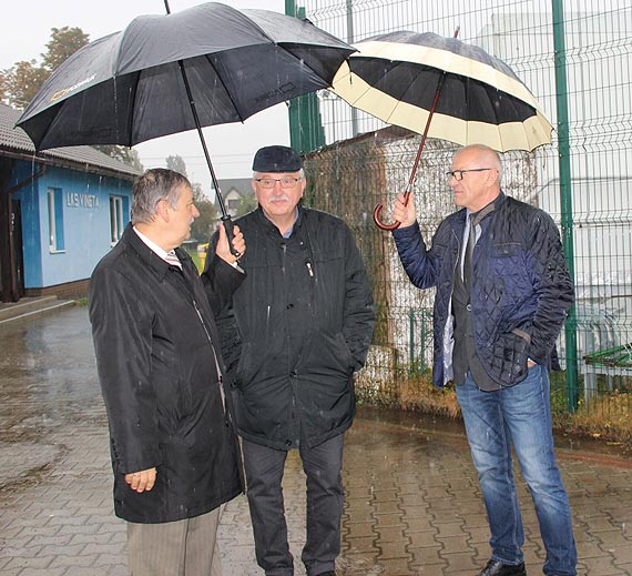 Prezes Polskiego Zwizku Lekkoatletyki z wizyt w Wolinie