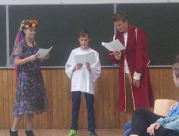 Narodowe Czytanie w Publicznej Szkole Podstawowej w Wolinie