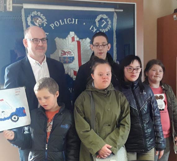 Z wizyt w kamieskiej komendzie policji