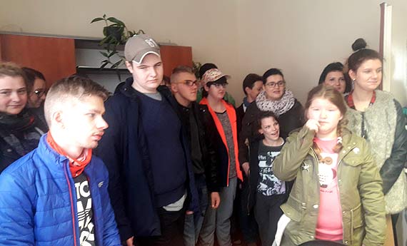 Z wizytą w kamieńskiej komendzie policji
