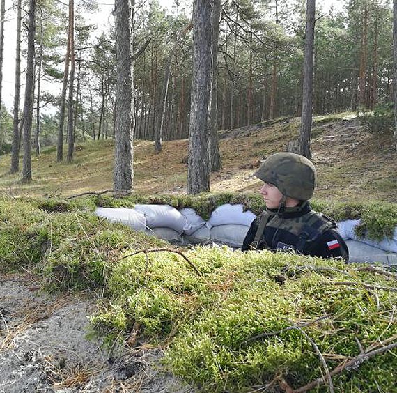 Pokaz sprzętu i szkolenia poligonowego na Centralnym Poligonie Sił Powietrznych Ustka