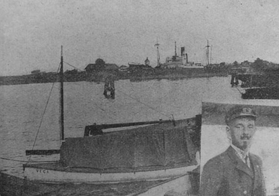 90 lat temu pierwszy polski morski żeglarz przypłynął do Dziwnowa