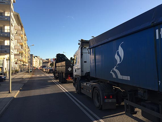 Orkan Grzegorz daje si we znaki przeprawa „Centrum” gdzie pywaj Karsibory nieczynna do odwoania