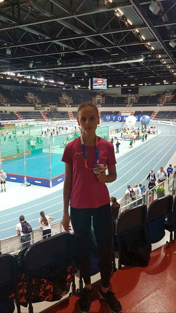 Srebrny medal Anny Rejchert w Toruniu