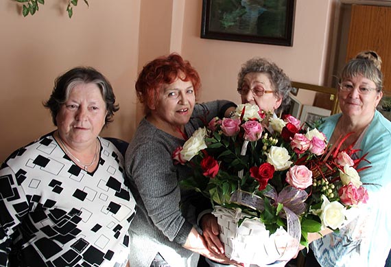 yczenia dla Jubilatki -  Pani Marianny Osmaek z Sierosawia