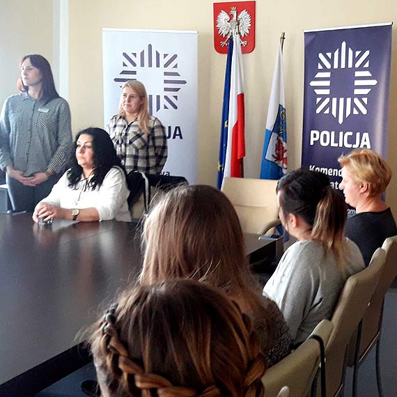 Zostań policjantem- spotkanie w Starostwie Powiatowym w Kamieniu Pomorskim