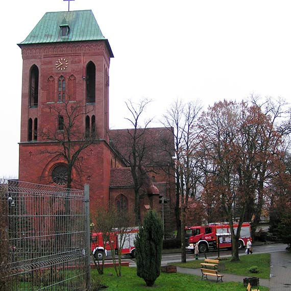 Na szczcie by to tylko alarm wiczebny