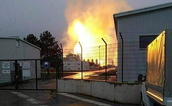 Eksplozja w terminalu gazowym w Austrii! Są ranni!