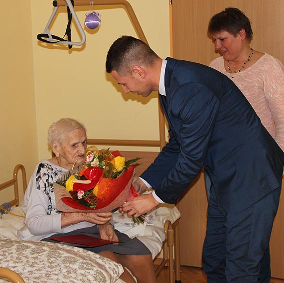 101. urodziny Pani Felicji Sielach z Wisełki