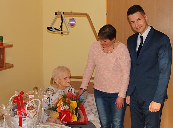 101. urodziny Pani Felicji Sielach z Wisełki