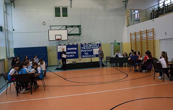 Gminna Olimpiada Profilaktyczna ,,Zachowaj Trzewo-Postaw na Rodzin”