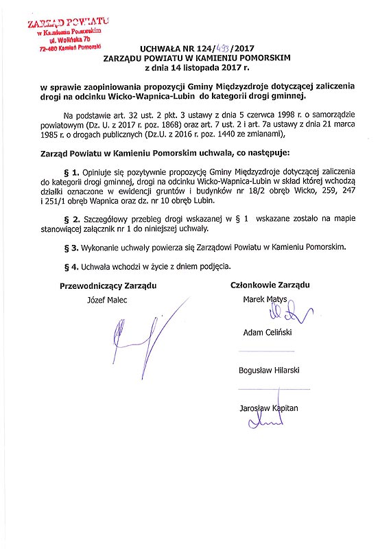 Dobre wieci dla Midzyzdrojw!