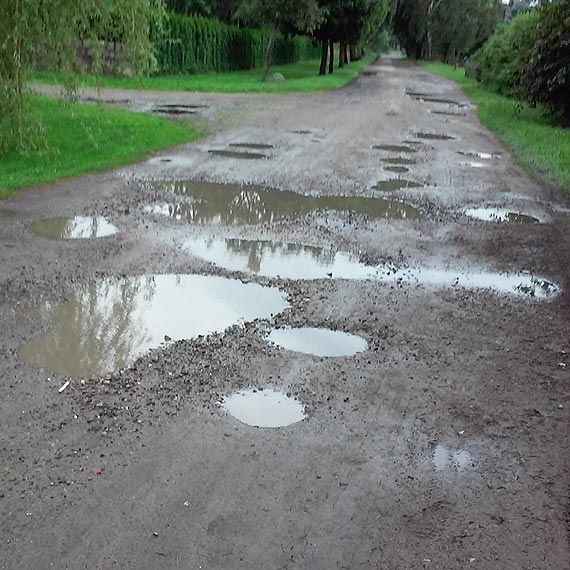 Droga Rekowo-Chynowo jest w wikszoci nieprzejezdna. Mieszkacy prosz o interwencj