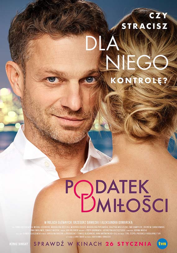 Komedia romantyczna "Podatek od mioci" do obejrzenia w kinie Eva w Midzyzdrojach