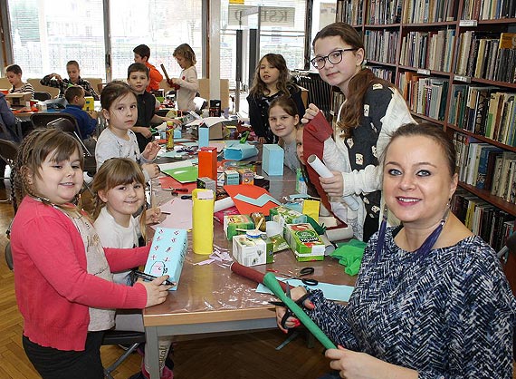 Pmetek ferii w Bibliotece