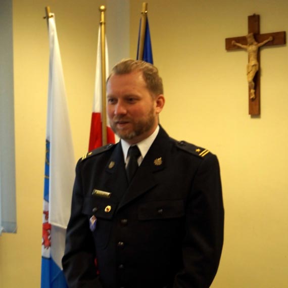 Samorzdowcy powiatu kamieskiego poegnali si z modszym brygadierem Tomaszen Weremczukiem