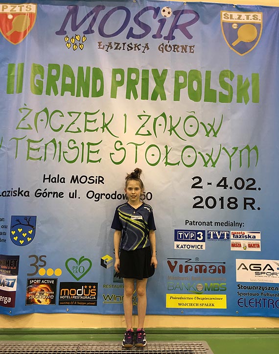 Julia Bartkiewicz sidma na Grand Prix Polski