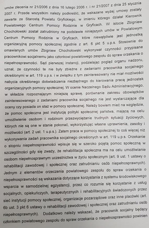 Kto wygrał a kto przegrał batalię o Chochołowskiego