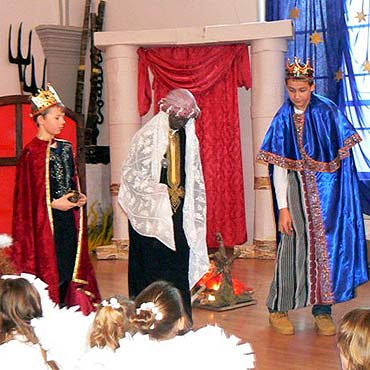 Kamie Pomorski: Mali aktorzy przedstawili Misterium Boonarodzeniowe