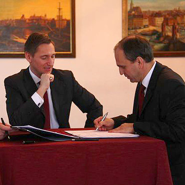 Podpisano umow na dofinansowanie projektu 
