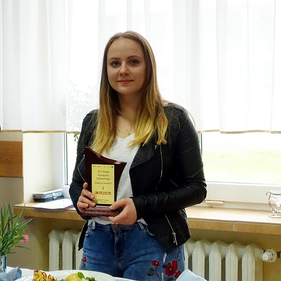 Joanna Michelis po raz drugi zwycia w konkursie kulinarnym