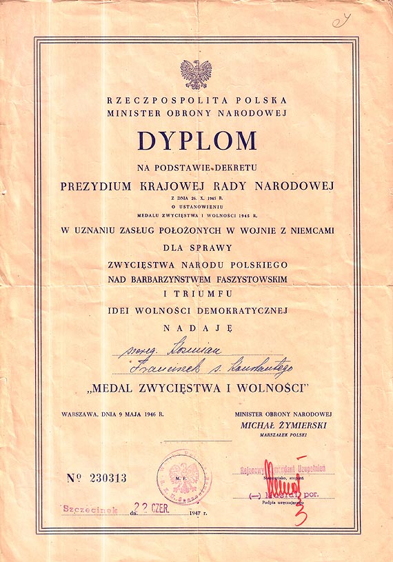 Upływa termin nadsyłania prac na Konkurs im. kpt. Franciszka Koźmiana pod nazwą „Zdobycie Pomorza Zachodniego w 1945 roku”
