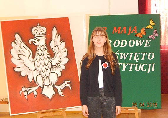 Święto Konstytucji 3 Maja w Publicznym Gimnazjum