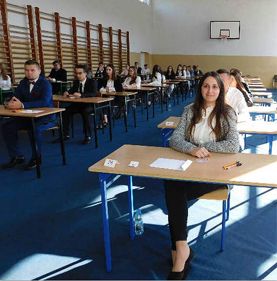 Matura z jzyka polskiego w ZSP w Kamieniu Pomorskim